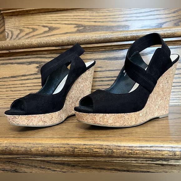 Audrey Brooke Shoes - Audrey Brooke Cork Wedges